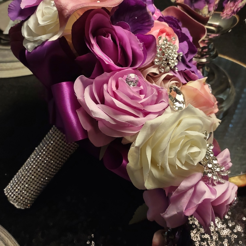 Bridal Bouquet And Throw Away Bouquet Gem